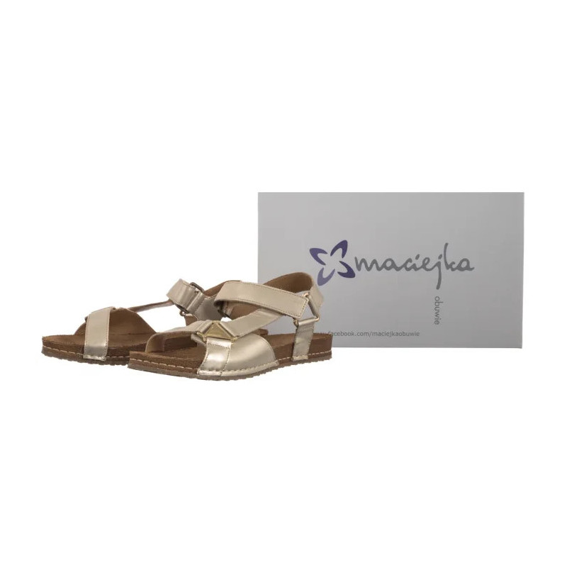 Maciejka Złote 07026-25/00-1 (MA1399-a) sandalai