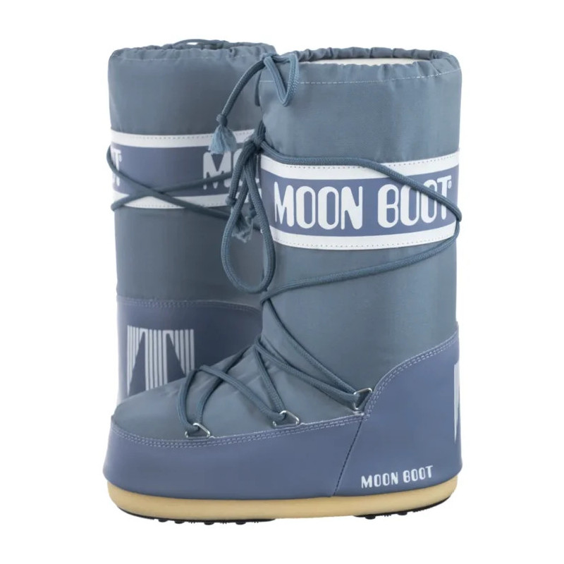 Moon Boot Icon Nylon Elephant Grey Kids 1400440 H004 (MB14-k) batai
