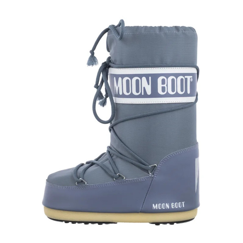 Moon Boot Icon Nylon Elephant Grey Kids 1400440 H004 (MB14-k) batai