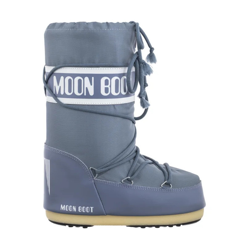 Moon Boot Icon Nylon Elephant Grey Kids 1400440 H004 (MB14-k) batai