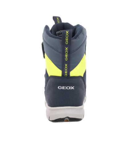 Geox J Flexyper B.B Abx C Navy/Fluo Yellow J169XC 0FU50 C4502 (GE51-a) batai