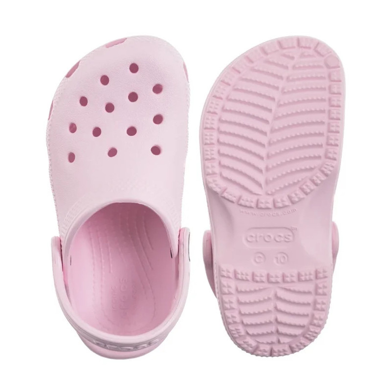 Crocs Classic Clog T Pink Milk 206990-6ZW (CR230-f) šlepetės