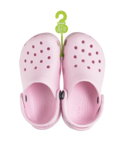 Crocs Classic Clog T Pink Milk 206990-6ZW (CR230-f) šlepetės
