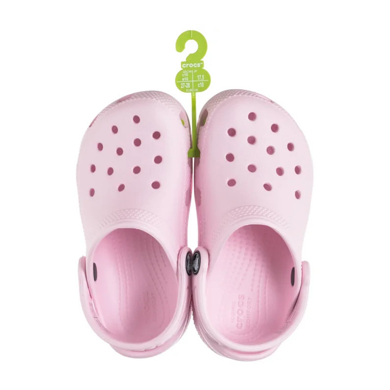 Crocs Classic Clog T Pink Milk 206990-6ZW (CR230-f) šlepetės