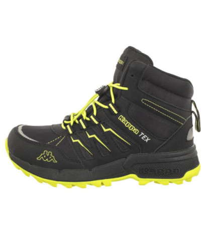 Kappa Boxfrod Mid Tex K 261065K/1133 Black/Lime (KA243-a) sportiniai bateliai