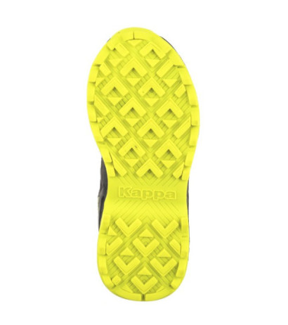 Kappa Boxfrod Mid Tex K 261065K/1133 Black/Lime (KA243-a) aulinukai
