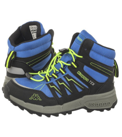 Kappa Boxfrod Mid Tex K 261065K/6030 Blue/Green (KA243-b) aulinukai