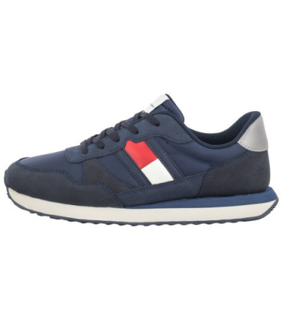 Tommy Hilfiger Flag Low Cut Lace-Up Sneaker T3X9-33130-0316 800 Blue (TH1041-a) sportiniai bateliai