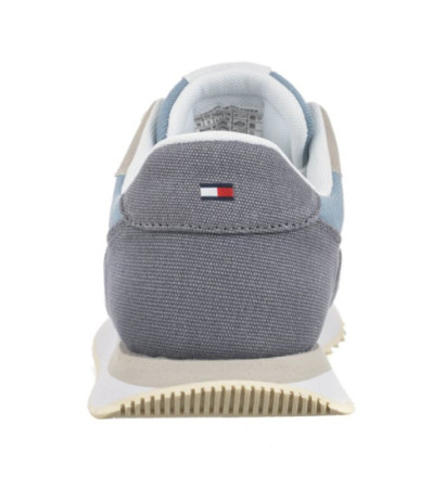 Tommy Hilfiger Flag Low Cut Lace-Up Sneaker T3X9-33376-1693 A584 Denim/Grey (TH1041-b) sportiniai bateliai