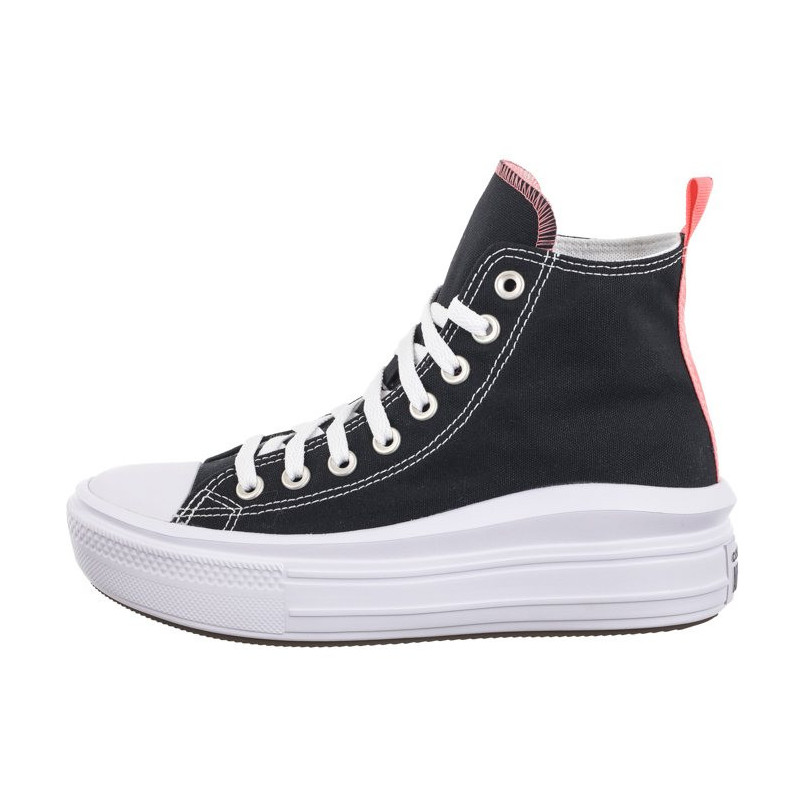Converse CTAS Move Hi Black/Pink Salt/White 271716C (CO653-a) bateliai