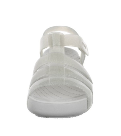 Crocs Isabella Glitter Sandal k Silver Glitter 209836-0IC (CR304-a) sandalai