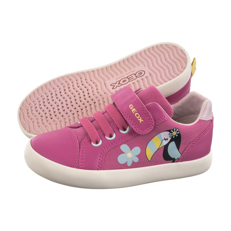 Geox B Gisli G. C Fuchsia/LT Yellow B451MC 01054 C8301 (GE168-a) sportiniai bateliai