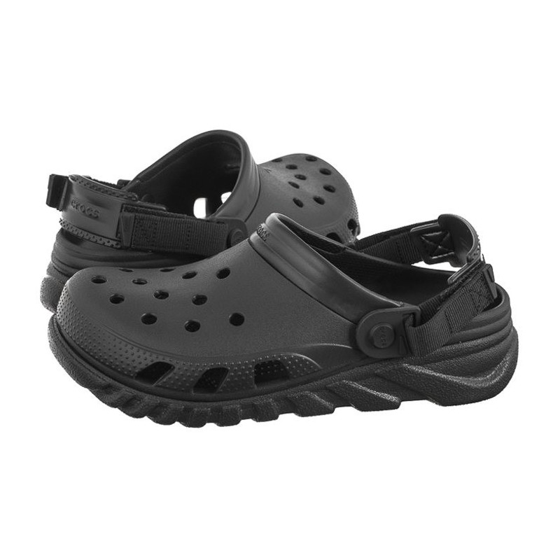 Crocs Duet Max II Clog Kid's Black 208774-001 (CR332-a) šlepetės