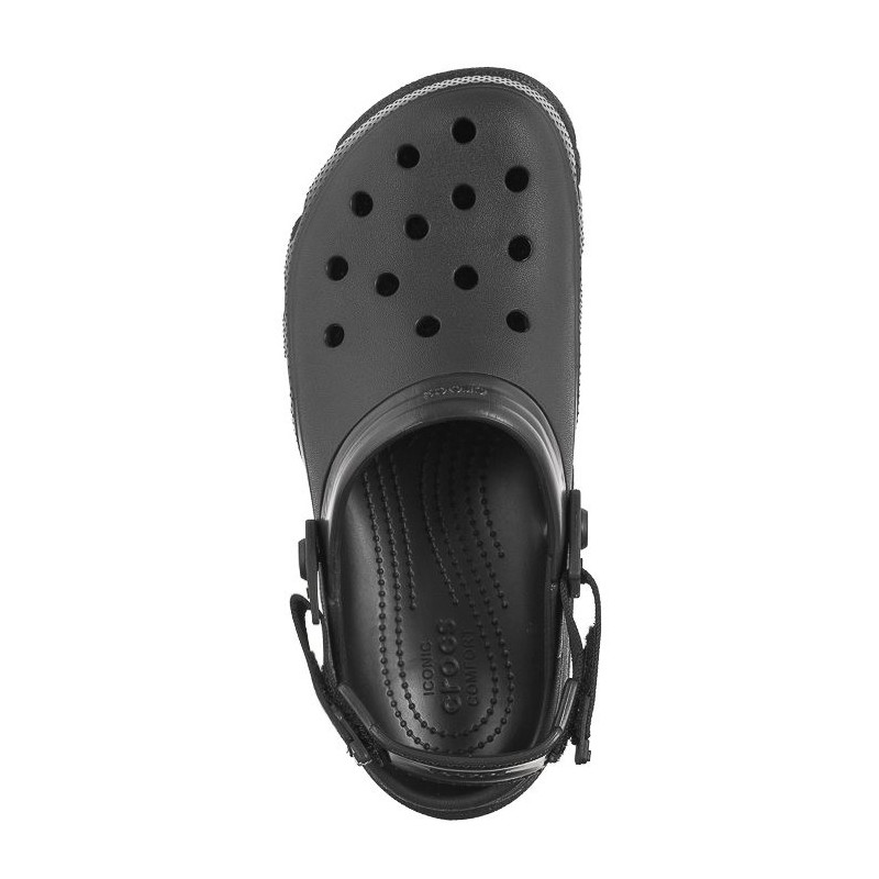 Crocs Duet Max II Clog Kid's Black 208774-001 (CR332-a) šlepetės