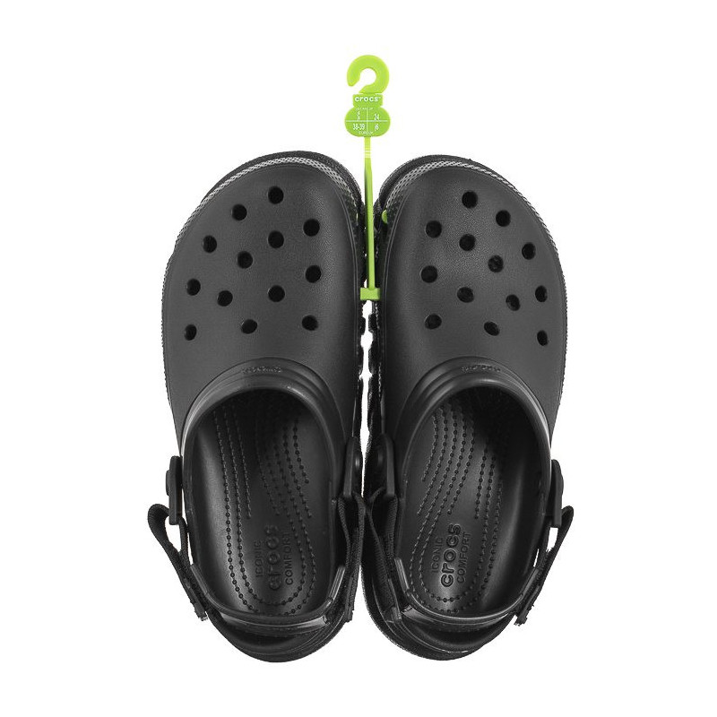 Crocs Duet Max II Clog Kid's Black 208774-001 (CR332-a) šlepetės