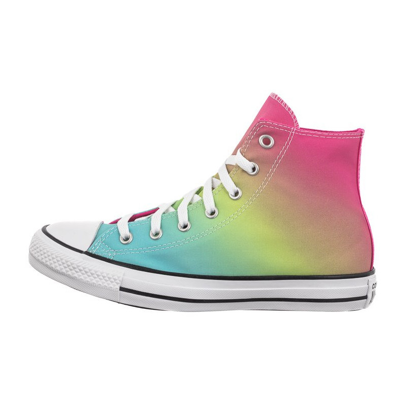 Converse CTAS Hi Triple Cyan/Chaos Fuchsia A07337C (CO690-a) laisvalaikio bateliai