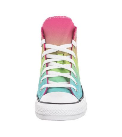 Converse CTAS Hi Triple Cyan/Chaos Fuchsia A07337C (CO690-a) laisvalaikio bateliai