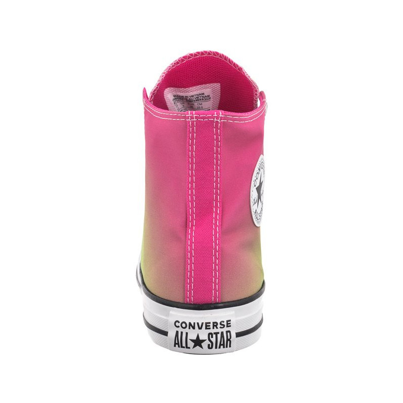 Converse CTAS Hi Triple Cyan/Chaos Fuchsia A07337C (CO690-a) laisvalaikio bateliai