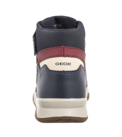 Geox J Perth B. F - Wax.Syn+Nylon Navy/Dk Red J367RF 0MEFU C4244 (GE178-a) sportiniai bateliai