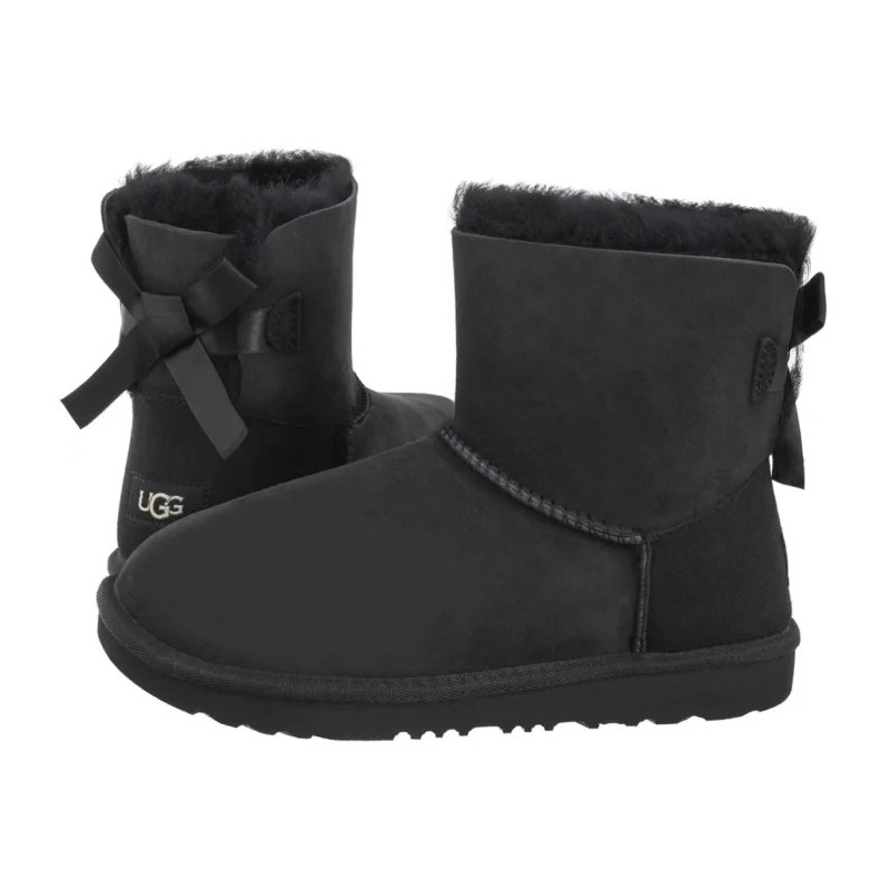 UGG K Mini Bailey Bow II 1017397K BLK (UA119-a) batai