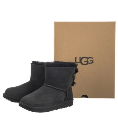 UGG K Mini Bailey Bow II 1017397K BLK (UA119-a) batai