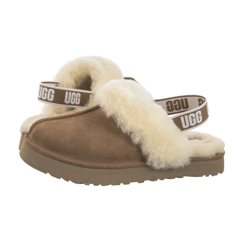 UGG K Funkette 1130395 CHE (UA136-a) Moteriški batai/šlepetės
