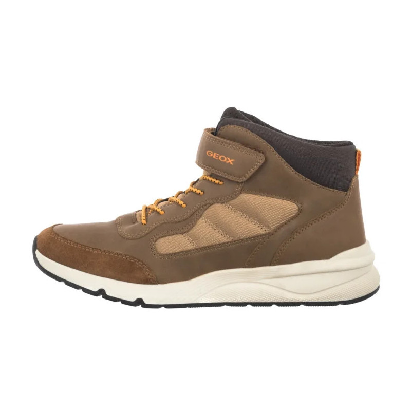 Geox J Rooner B. E - Wax.Syn+Nylon Cognac J46H0E 0MEFU C6001 (GE201-a) aulinukai