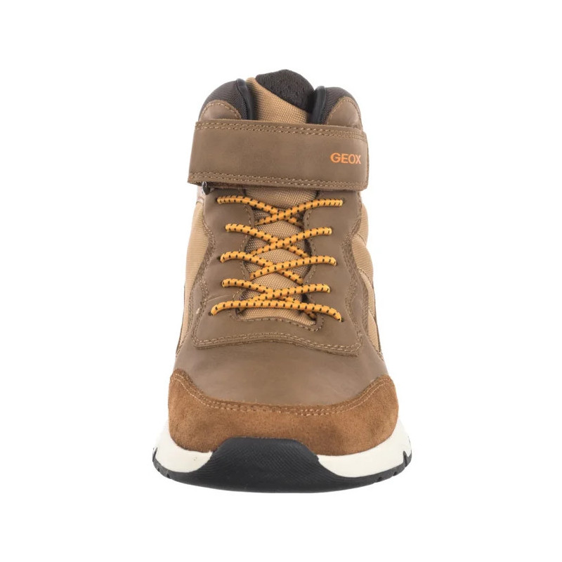 Geox J Rooner B. E - Wax.Syn+Nylon Cognac J46H0E 0MEFU C6001 (GE201-a) aulinukai