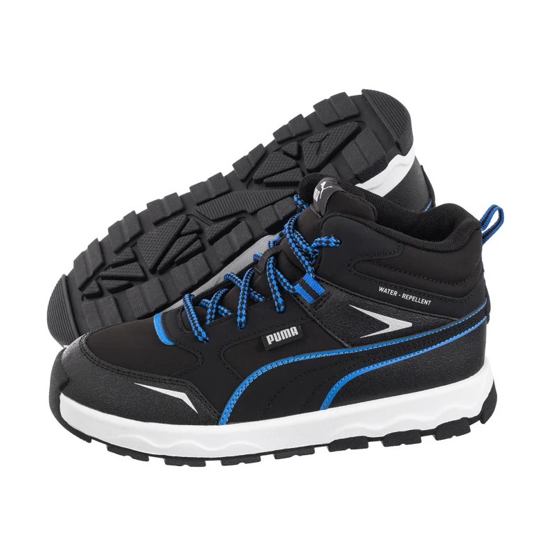 Puma Evolve Trail PS Puma Black-Hyperlink Blue 397645-01 (PU611-b) sportiniai bateliai