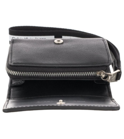 Calvin Klein Ultralight Wallet W/Wristlet Black K60K609325 BDS (CK137-a) rankinė