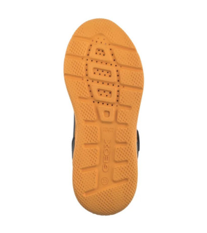 Geox J Sprintye B. A - Syn.Lea+Mesh Black/Orange J55GBA 0BC14 C0038 (GE209-a) sportiniai bateliai