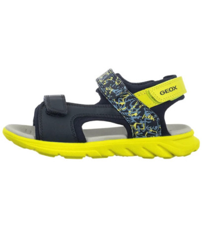 Geox J Sandal Airadyum A Navy/Lime J55F1E 01504 C0749 (GE213-a) sandalai
