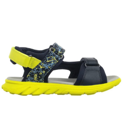 Geox J Sandal Airadyum A Navy/Lime J55F1E 01504 C0749 (GE213-a) sandalai