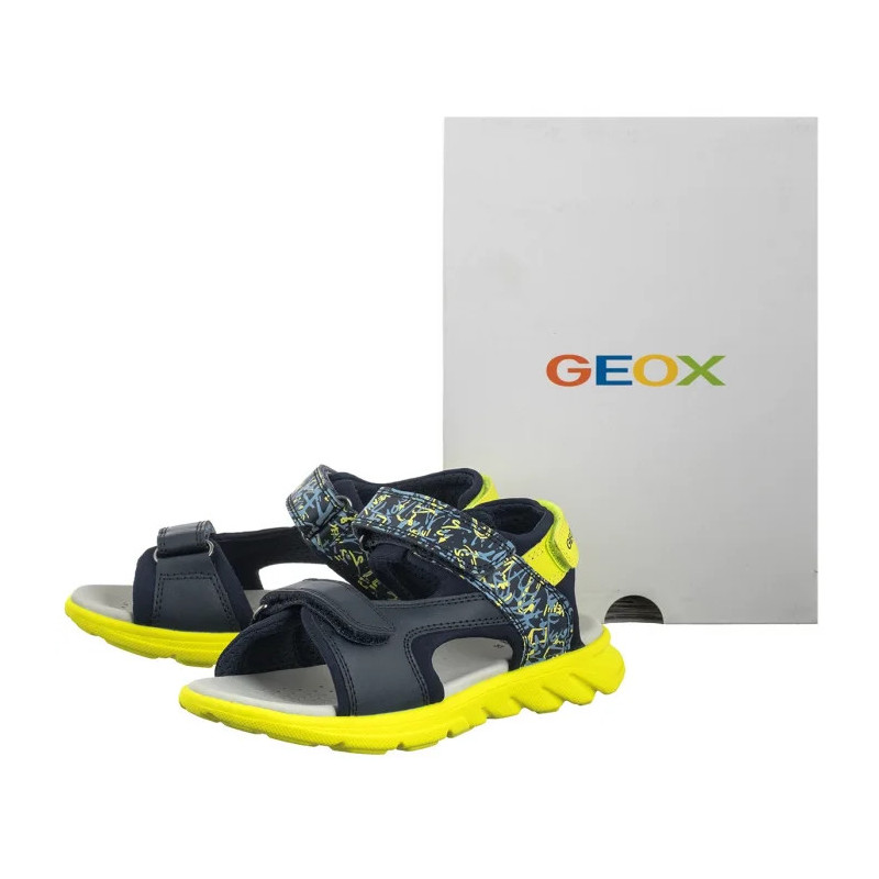 Geox J Sandal Airadyum A Navy/Lime J55F1E 01504 C0749 (GE213-a) sandalai