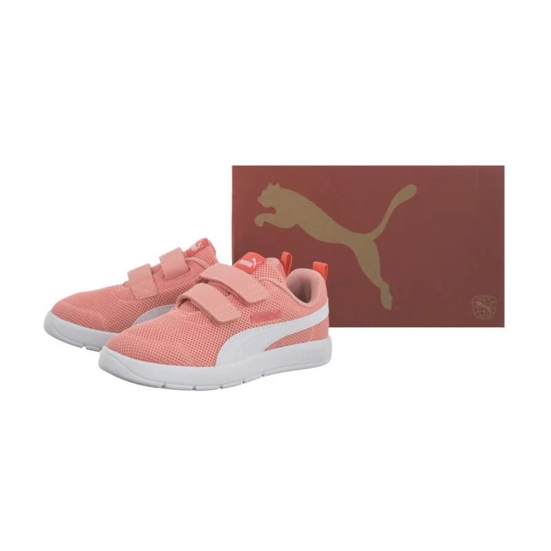 Puma Courtflex V3 Mesh PS Pink Fruit-White-Peach Frost 398085-07 (PU617-a) sportiniai bateliai