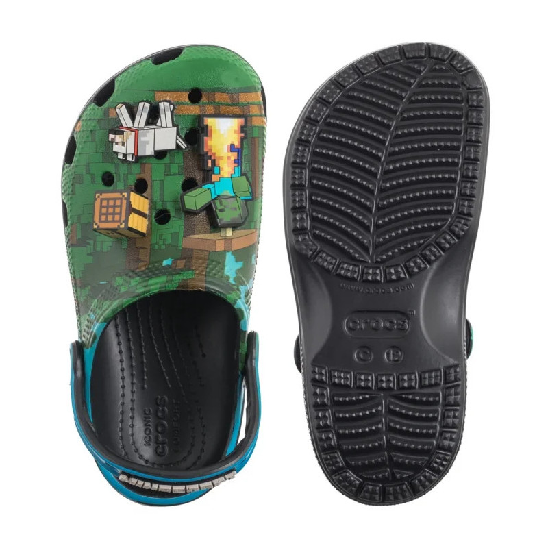 Crocs Classic Minecraft Clog Kids Multi 210830-90H (CR372-a) šlepetės