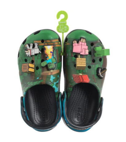Crocs Classic Minecraft Clog Kids Multi 210830-90H (CR372-a) šlepetės
