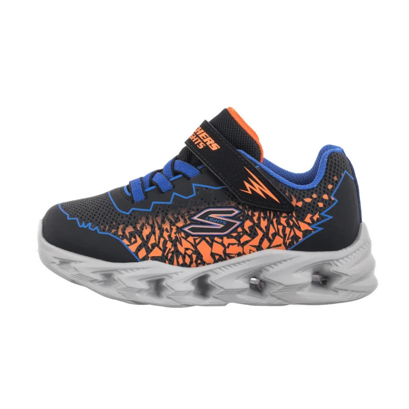 Skechers S Lights Vortex 2.0 - Zorento Blk/Blu/Orange 400603N/BBOR (SK233-a) sportiniai bateliai