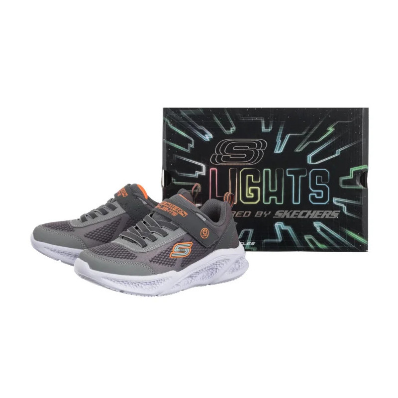 Skechers S Lights Skechers Meteor Lights Krendox Charcoal/Grey 401495L/CCGY (SK238-a) sportiniai bateliai