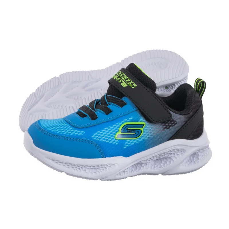 Skechers S Lights Skechers Meteor Lights Krendox Black/Blue 401495N/BKBL (SK239-a) sportiniai bateliai