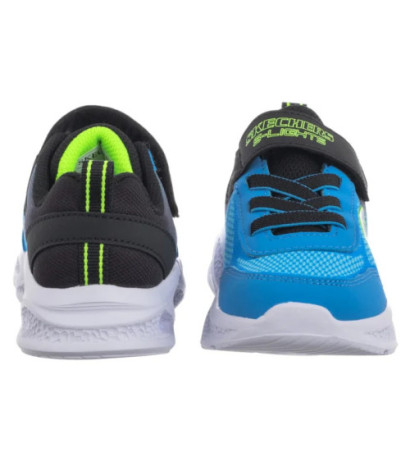Skechers S Lights Skechers Meteor Lights Krendox Black/Blue 401495N/BKBL (SK239-a) sportiniai bateliai