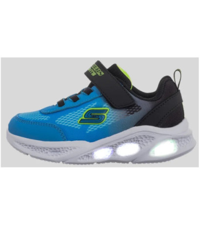 Skechers S Lights Skechers Meteor Lights Krendox Black/Blue 401495N/BKBL (SK239-a) sportiniai bateliai