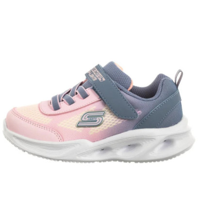 Skechers S Lights Skechers Sola Glow Ombre Deluxe Gray/Light Pink 303714N/GYLP (SK244-a) sportiniai bateliai