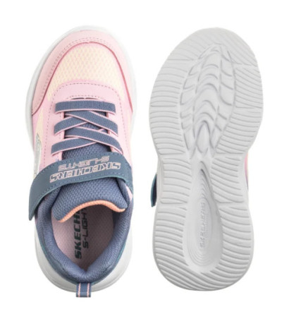 Skechers S Lights Skechers Sola Glow Ombre Deluxe Gray/Light Pink 303714N/GYLP (SK244-a) sportiniai bateliai