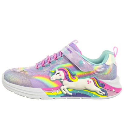 Skechers S Lights Unicorn Chaser Lavender/Multi 302298L/LVMT (SK247-a) sportiniai bateliai