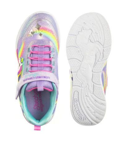 Skechers S Lights Unicorn Chaser Lavender/Multi 302298L/LVMT (SK247-a) sportiniai bateliai