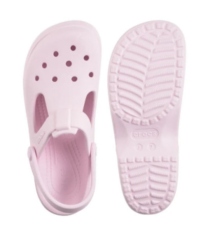 Crocs Classic Mary Jane Clog K Pnik Milk 210615-6ZW (CR387-a) sandalai