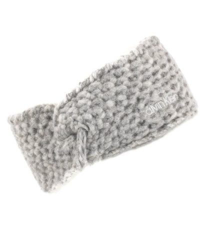Calvin Klein Micro Waffle Headband K60K609968 PAA Cement (CK183-b) aksesuaras