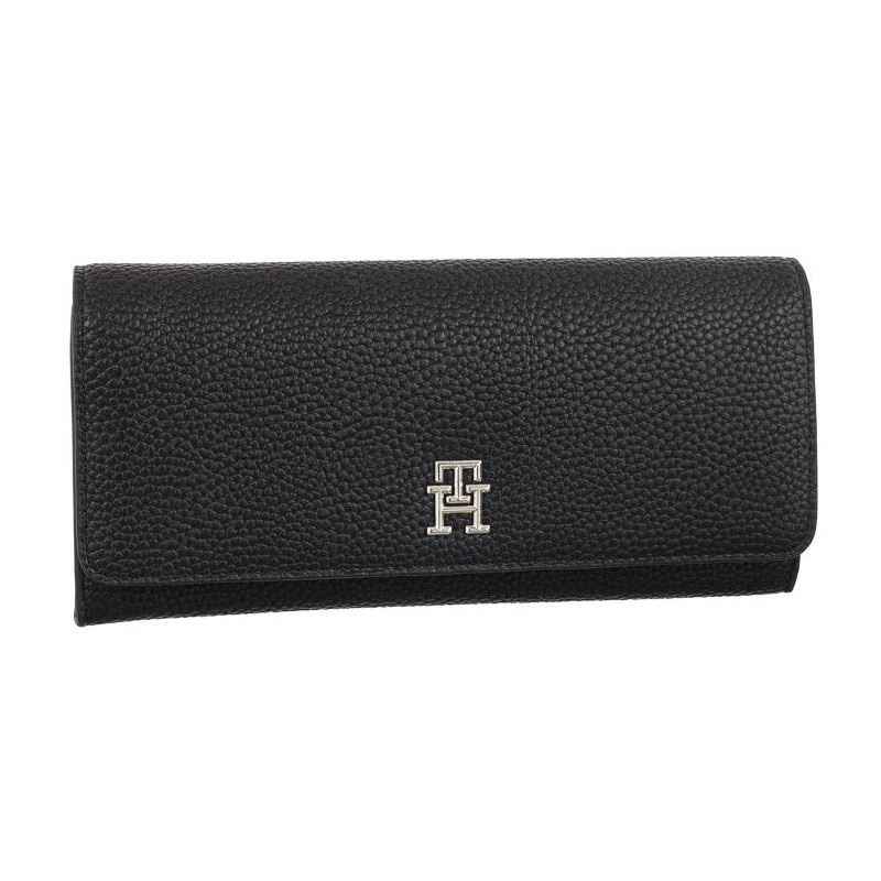 Tommy Hilfiger Th Emblem Large Flap Wallet AW0AW14221 BDS (TH611-a) rankinė