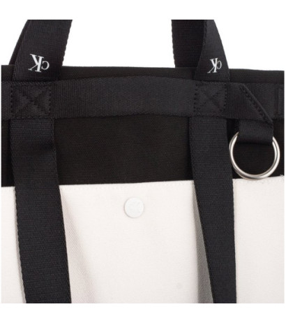 Calvin Klein Ultralight Sq Tote40 CB Black/Ancient White K60K610556 0GM (CK266-a) rankinė